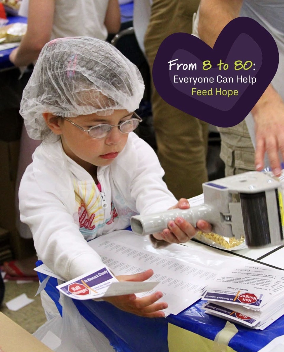 Kid Packing meals